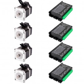 KIT 4 EJES Servomotor NEMA 23