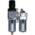 Filtro + Regulador + Lubricador (2 cuerpos)