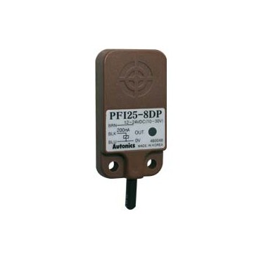 Sensor de proximidad inductivo Plano - Tipo cable - Cuerpo plástico
