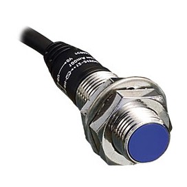 Sensor de proximidad inductivo Cilíndrico - Largo alcance - Tipo cable - Cuerpo metálico