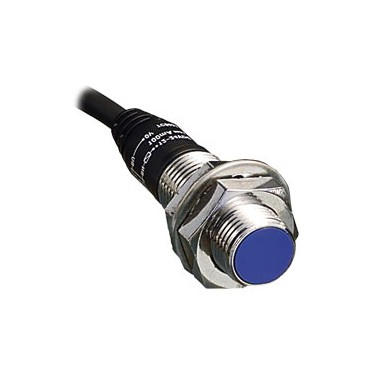 Sensor de proximidad inductivo Cilíndrico - Largo alcance - Tipo cable - Cuerpo metálico