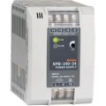 Fuente switcheada - riel DIN - 60 ó 120 ó 240W Protección por sobrecarga y corto circuito